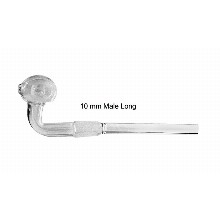 10 Inch mm Male Long Oil Burner