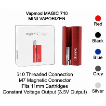 Vapmod Magic 710 Mini Vaporizer Red