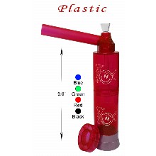9 Inch Red Plastic Water Pipe Inch to Go