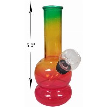 5 Inch Rasta Beaker Water Pipe