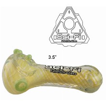 3.5 Inch Yellow green Sci fi Pipe