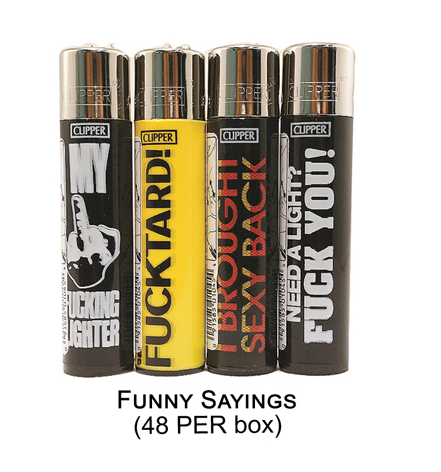 Clipper Lighter Funny Sayings