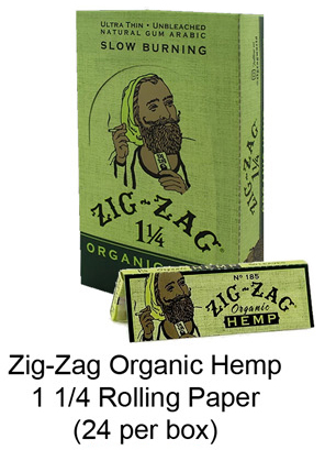 Zig Zag Organic Hemp 1 1 & 4 Paper