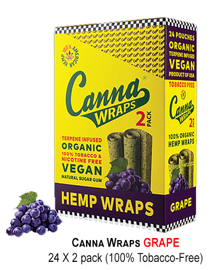 Canna Hemp Wraps grape