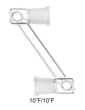 10 Inch & 10 Inch Drop Down Adapter F & F