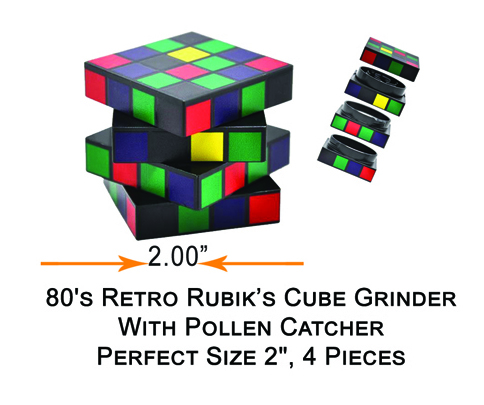 2 Inch Rubik Inchs Cube Grinder