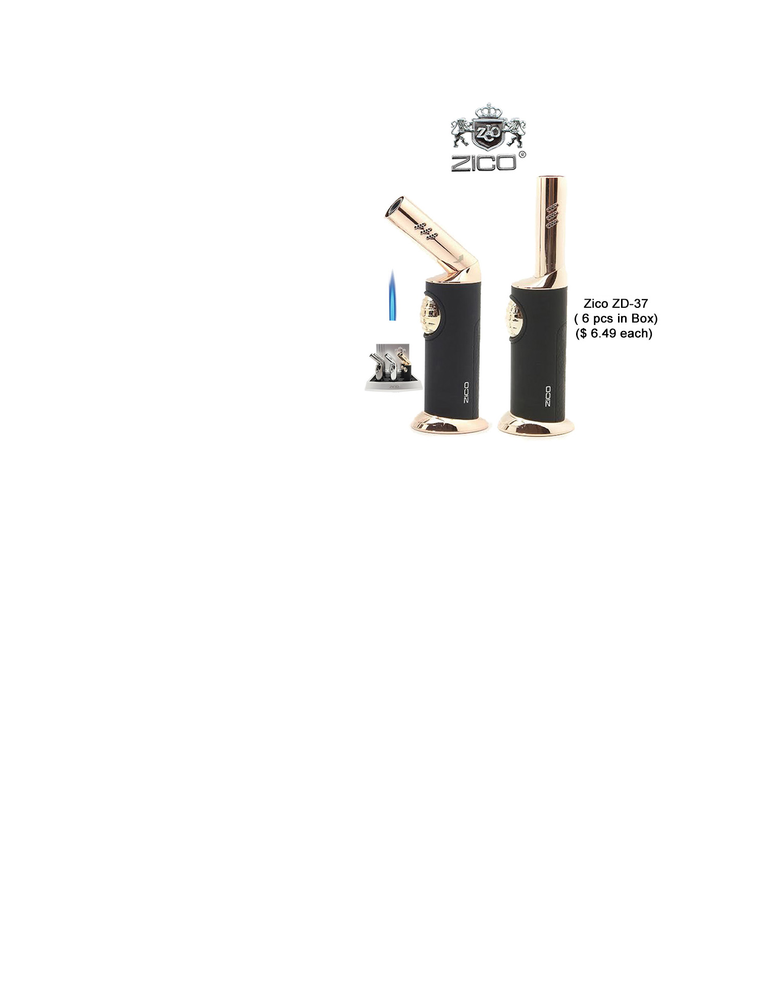 Zico Zd 37 Torch Lighter