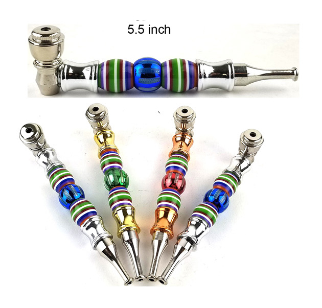 5.5 Inch Rainbow Metal Hand Pipe