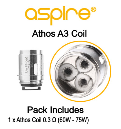 Athos A3 Coil 0.3 Ohm