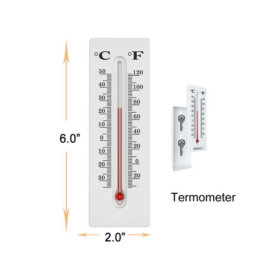 3 Inchx2 Inch Thermometer Hidden Safe