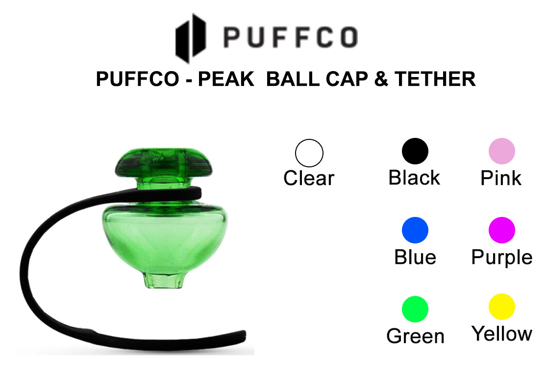 Puffco Peak Ball Cap And Tether Green